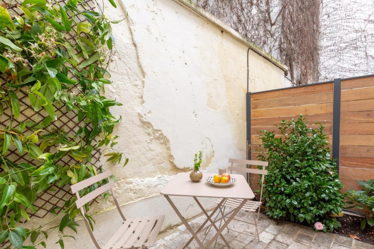 Апартаменты Boutik Boheme Le Jardin Montmartre Париж Экстерьер фото